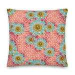 Load image into Gallery viewer, Cactus Flower Premium Pillow Mike Gordon Bass Bombs
