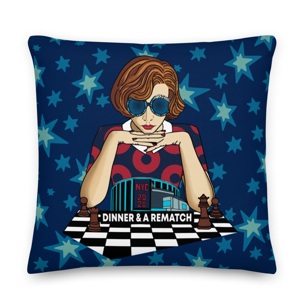 Phish Dinner and a Rematch NYE MSG Premium Pillow