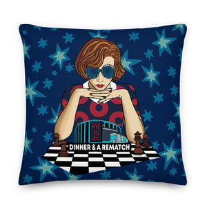 Phish Dinner and a Rematch NYE MSG Premium Pillow