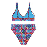 Load image into Gallery viewer, Fishman Kuroda Kaleidoscope Donuts Phish Recycled High-Waisted Bikini
