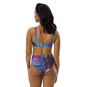 Fishman Floral Donuts Recycled High-Waisted Phish Bikini
