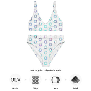 Phish Kasvot Vaxt Recycled High Waisted Bikini Set