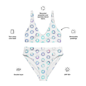 Phish Kasvot Vaxt Recycled High Waisted Bikini Set