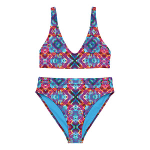 Fishman Kuroda Kaleidoscope Donuts Phish Recycled High-Waisted Bikini