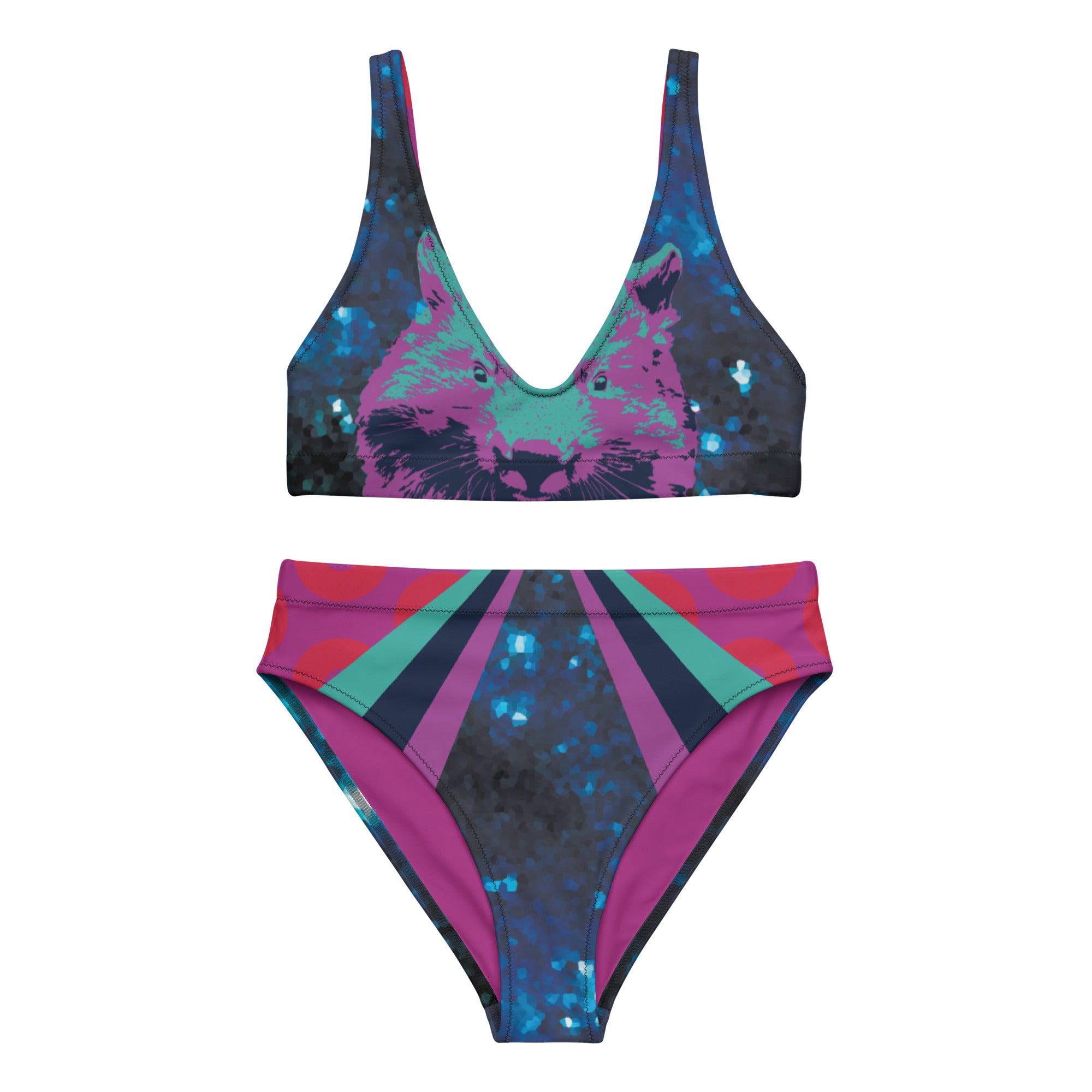 Had to have that Wombat Recycled High-Waisted Phish Bikini