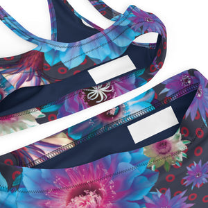 Fishman Floral Donuts Recycled High-Waisted Phish Bikini