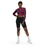 Load image into Gallery viewer, Recycled long-sleeve crop top
