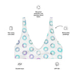 Load image into Gallery viewer, Phish Bikini Kasvot Vaxt Recyled Padded Fishman Donuts Bikini Top
