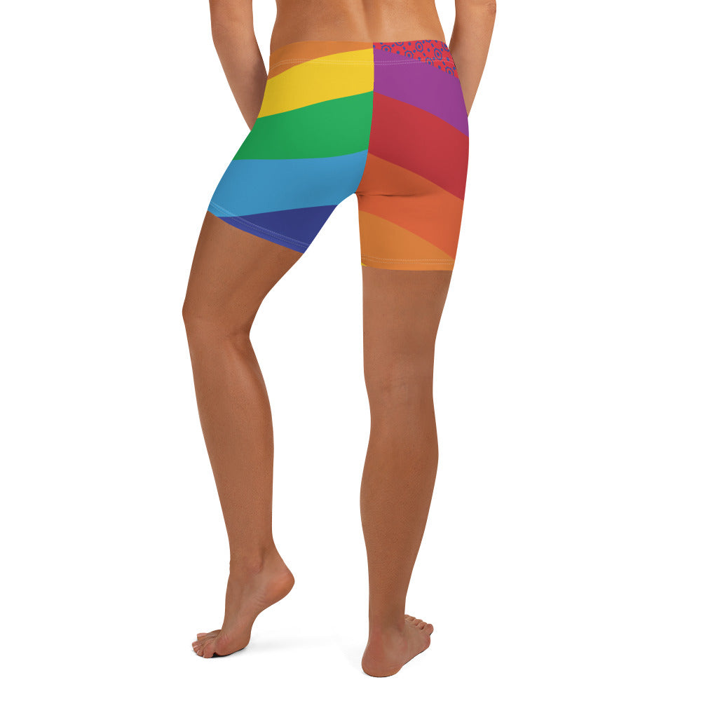 Phish Rainbow Shorts Fishman Donut Stripe