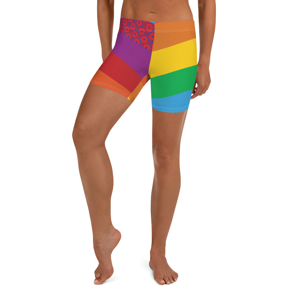 Phish Rainbow Shorts Fishman Donut Stripe