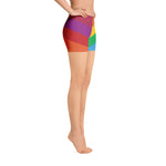 Load image into Gallery viewer, Phish Rainbow Shorts Fishman Donut Stripe

