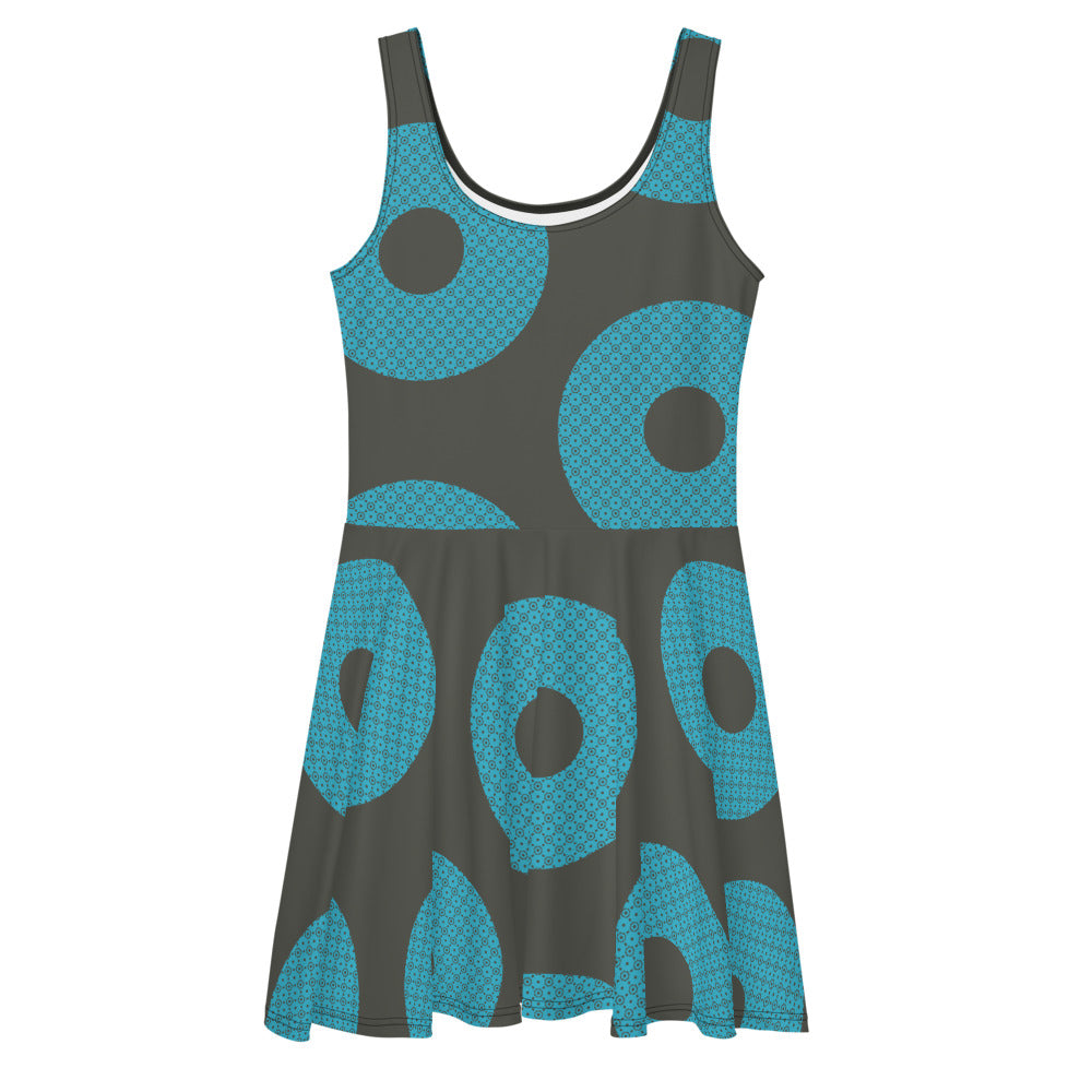 Phish LEMSG Set 2 Fishman Donuts Skater Dress