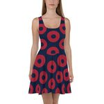 Load image into Gallery viewer, Fishman Donut Skater Dress Phish Summer Tour
