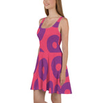 Load image into Gallery viewer, Phish LEMSG Set 1 Fishman Donuts Skater Dress
