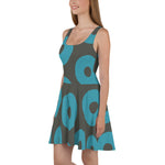 Load image into Gallery viewer, Phish LEMSG Set 2 Fishman Donuts Skater Dress
