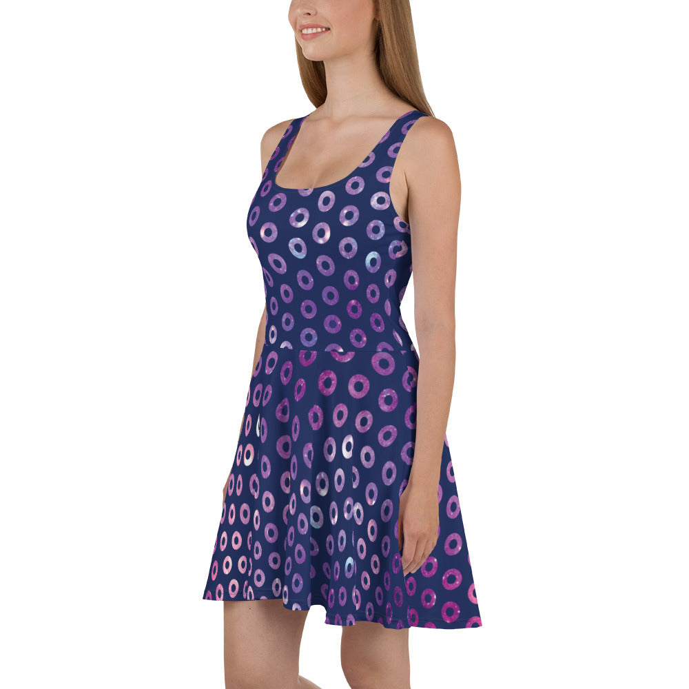 Fishman Space Donuts Phish Skater Dress