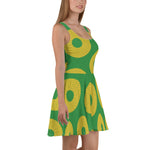 Load image into Gallery viewer, Phish LEMSG Set 3 Fishman Donuts Skater Dress
