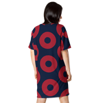 Load image into Gallery viewer, Phish T-shirt dress Fishman Donuts
