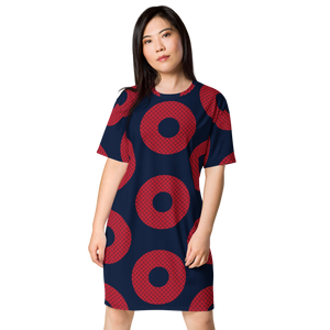 Phish T-shirt dress Fishman Donuts