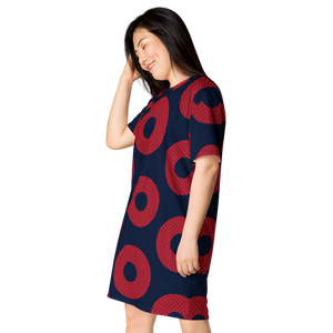 Phish T-shirt dress Fishman Donuts