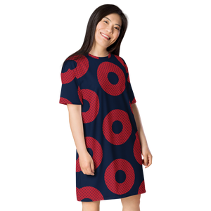 Phish T-shirt dress Fishman Donuts