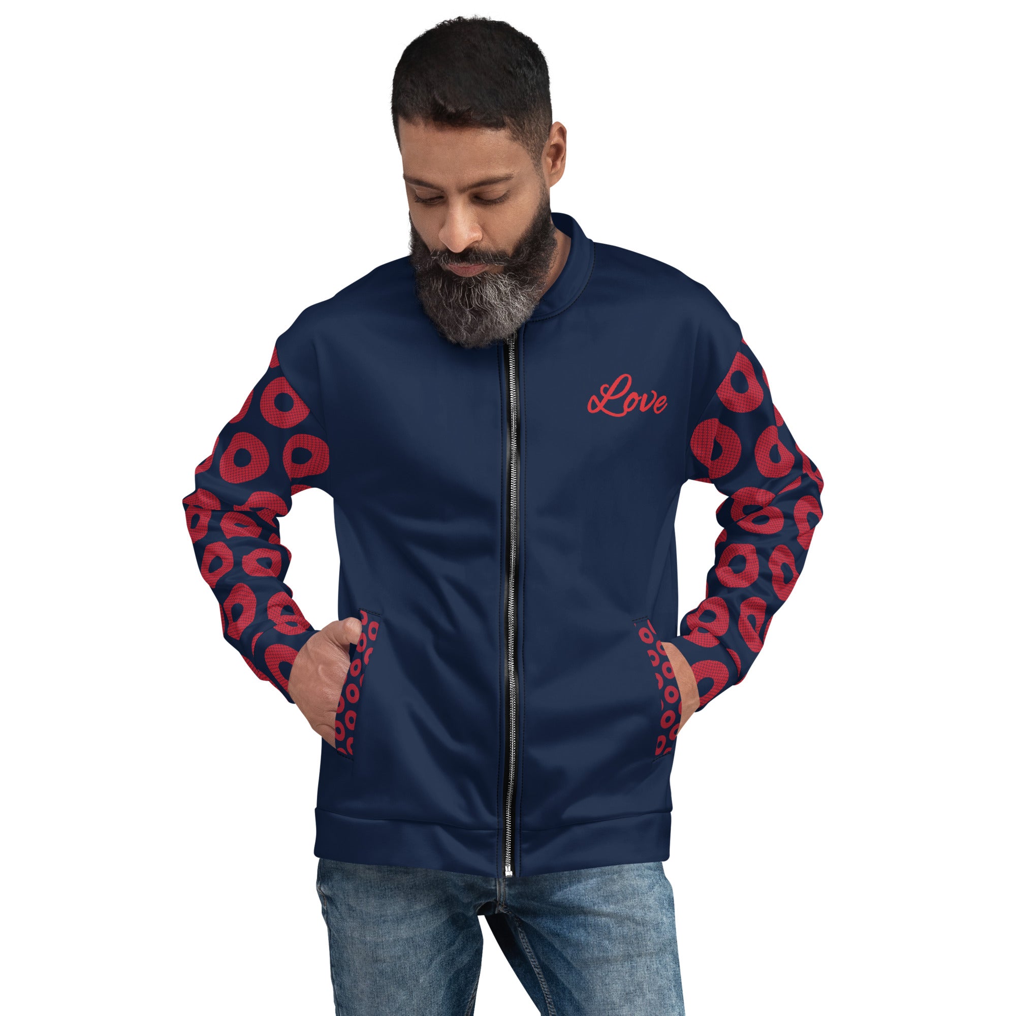 Phish Bomber Jacket Fishman Donuts Love Unisex Coat