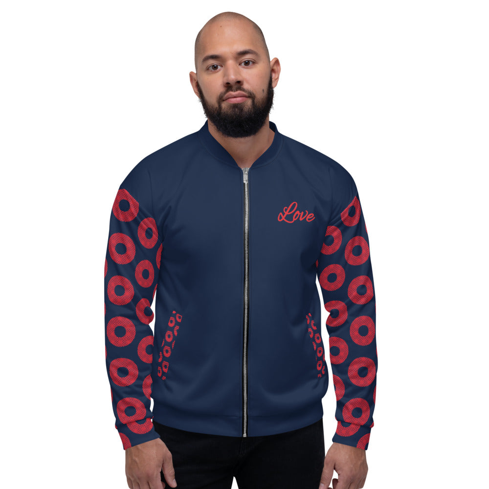 Phish Bomber Jacket Fishman Donuts Love Unisex Coat
