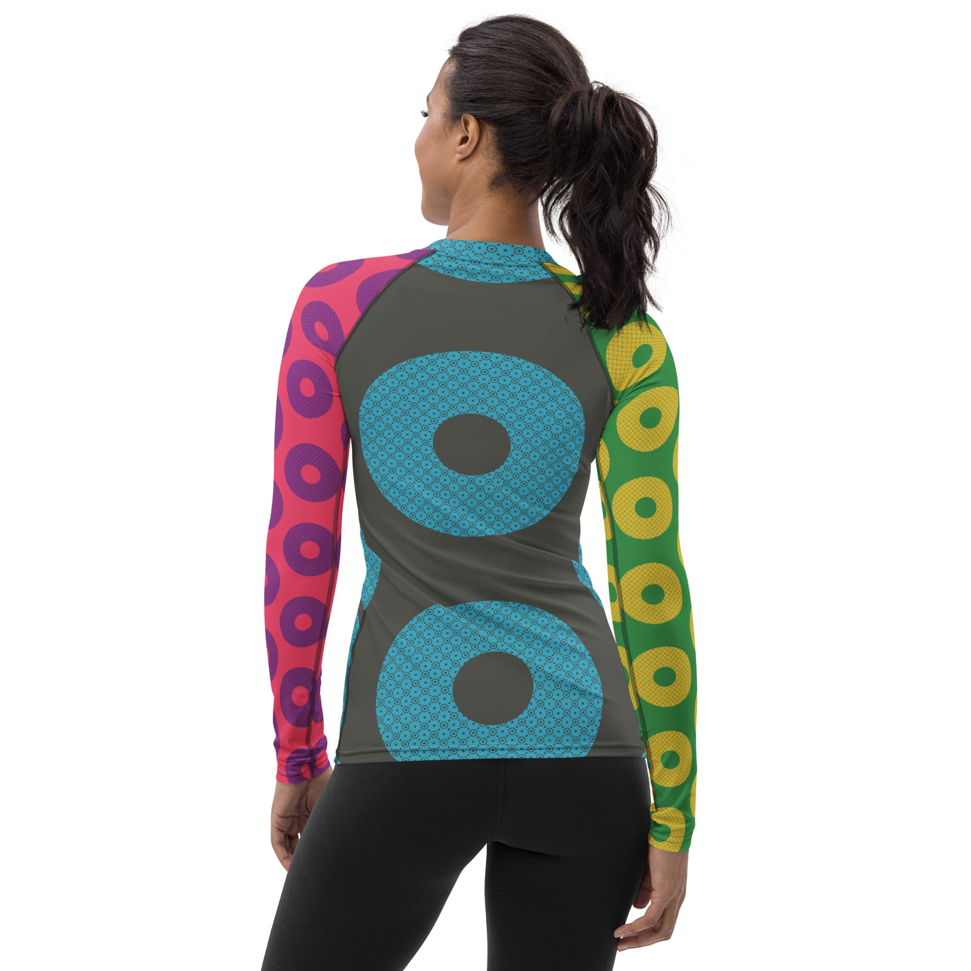 Phish Rash Guard Fishman Donuts LEMSG Women's Swim