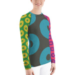 Load image into Gallery viewer, Phish Rash Guard Fishman Donuts LEMSG Women&#39;s Swim
