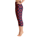 Load image into Gallery viewer, Phish Yoga Capri Fishman Donut Leggings
