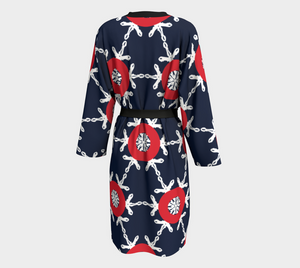 Fishman Snowflake Donuts Peignoir Phish Robe