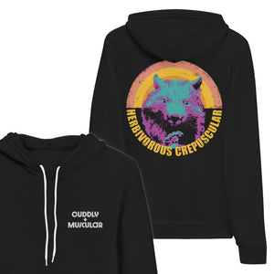 Herbivorous Crepuscular Vegan Wombat Phish Hoodie