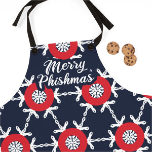 Merry Phishmas Phish Christmas Holiday Kitchen Apron