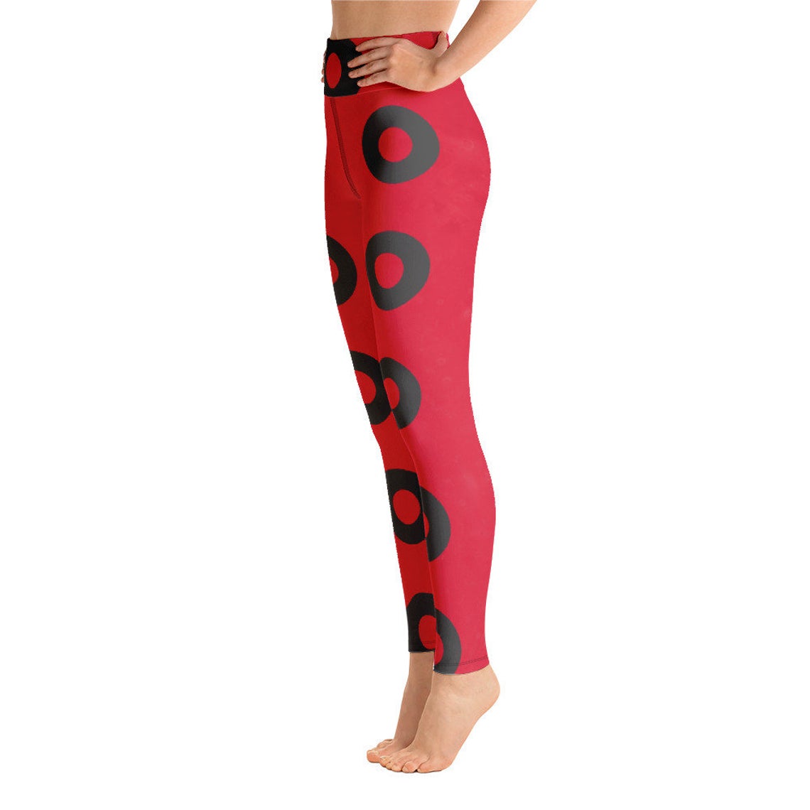 Phish YEMSG Fishman Clone Donuts Yoga Leggings