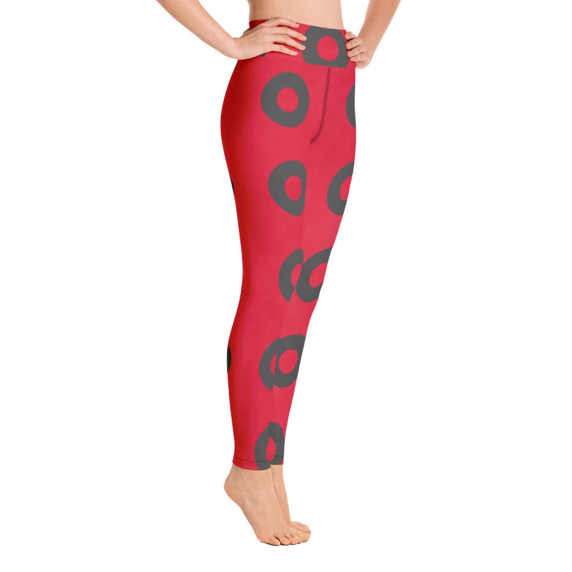 Phish YEMSG Fishman Clone Donuts Yoga Leggings