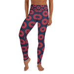 Load image into Gallery viewer, Phish Yoga Leggings Fishman Donuts
