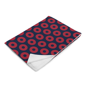 Fishman Donuts Phish Donut Throw Blanket