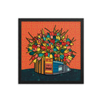 Load image into Gallery viewer, YEMSG Tulips Spring New Years Framed Poster
