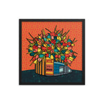 Load image into Gallery viewer, YEMSG Tulips Spring New Years Framed Poster
