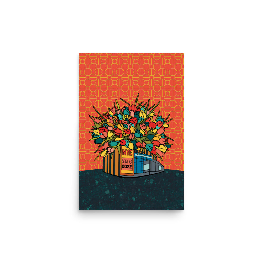 YEMSG Tulips Spring New Years Phish Poster
