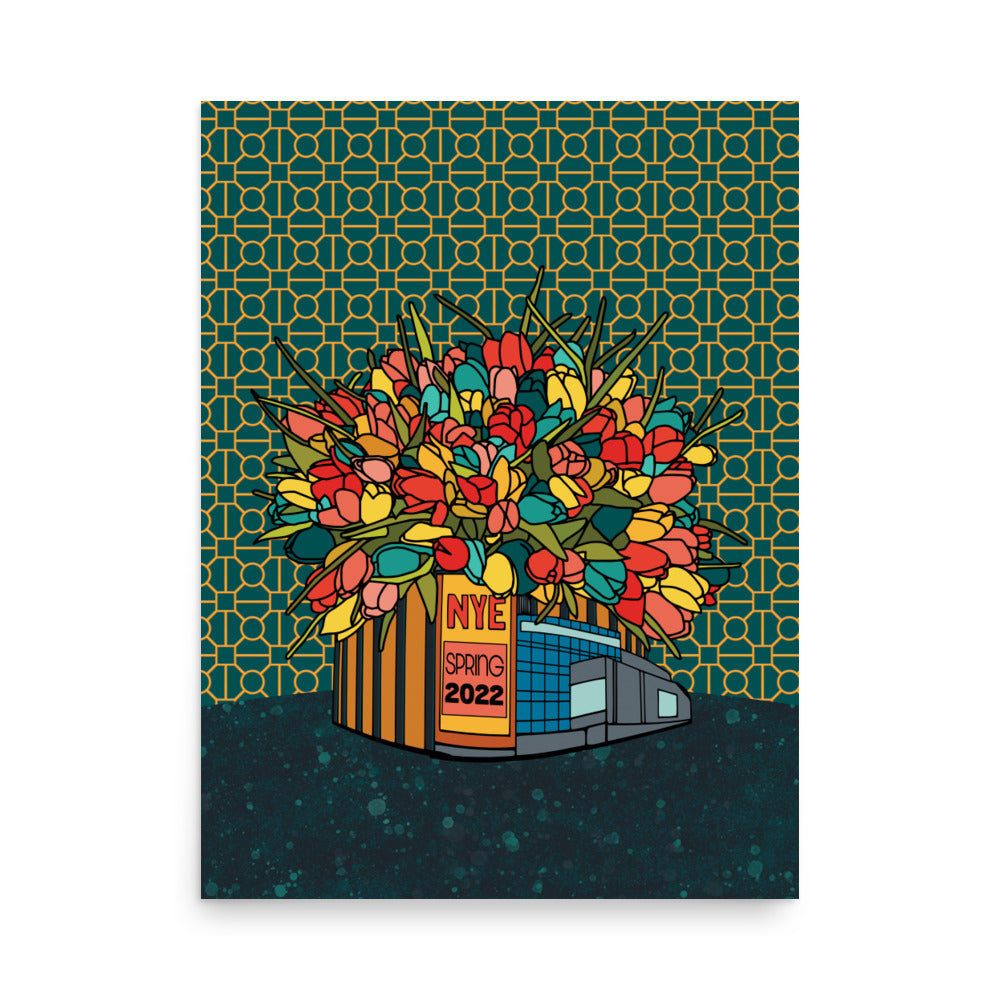 YEMSG Tulips Spring New Years Phish Poster