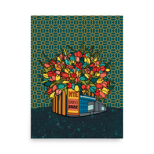 YEMSG Tulips Spring New Years Phish Poster