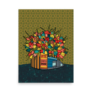 YEMSG Tulips Spring New Years Phish Poster