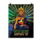 Load image into Gallery viewer, Holy Blankenstein LEMSG &#39;21 Phish Concert Poster Clear Your Mind
