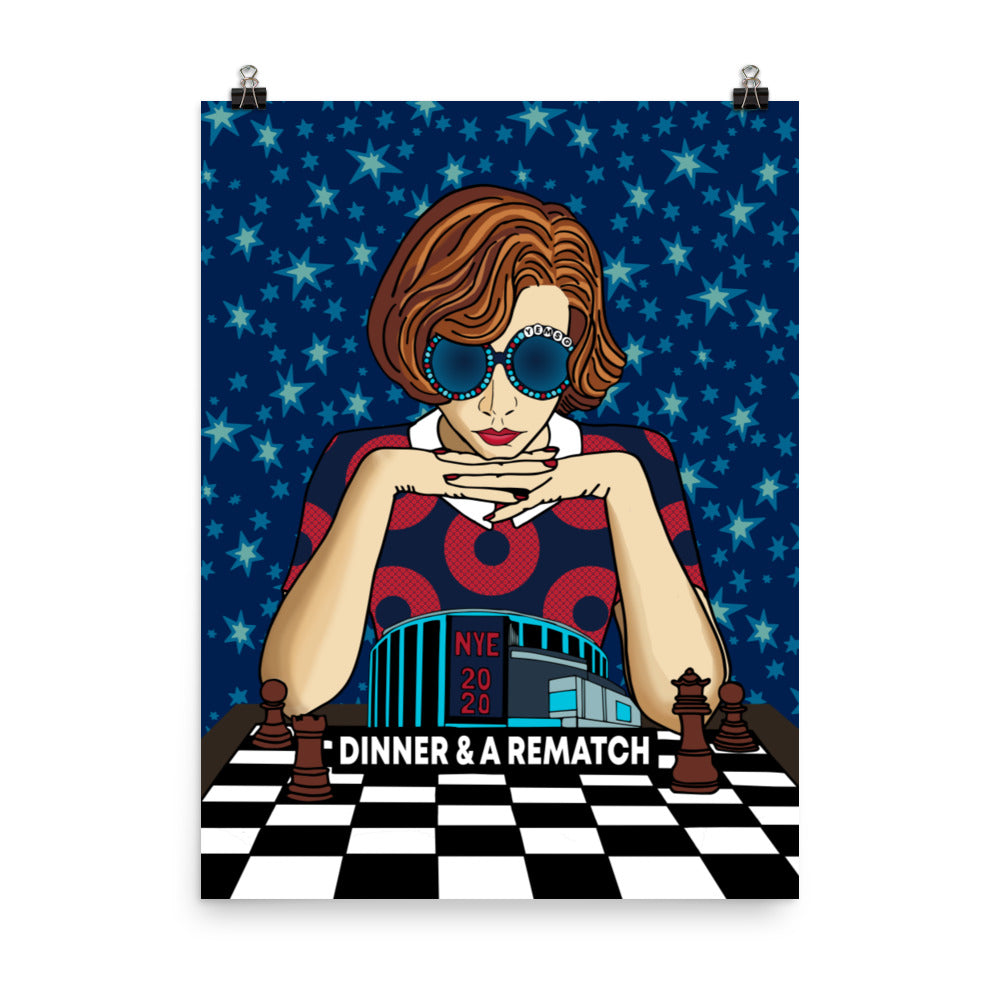 Phish Dinner and a Rematch MSG NYE Concert Poster