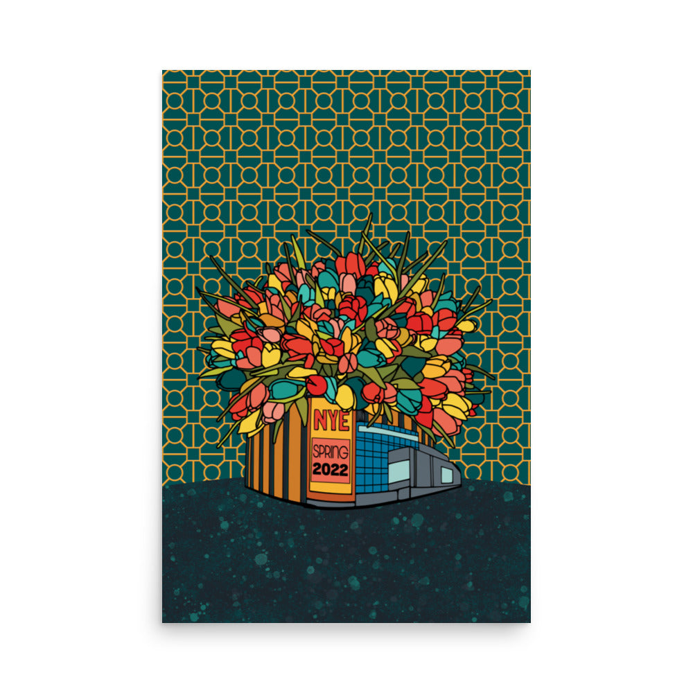 YEMSG Tulips Spring New Years Phish Poster