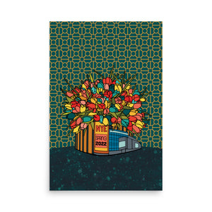 YEMSG Tulips Spring New Years Phish Poster