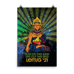 Load image into Gallery viewer, Holy Blankenstein LEMSG &#39;21 Phish Concert Poster Clear Your Mind

