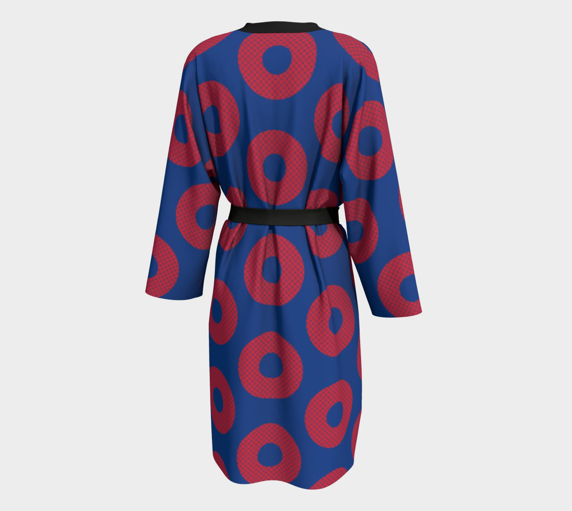 Fishman Donuts Peignoir Phish Robe Kimono