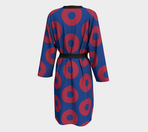 Fishman Donuts Peignoir Phish Robe Kimono